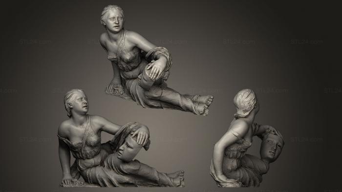 Statues antique and historical (Muse Thalie, STKA_0928) 3D models for cnc